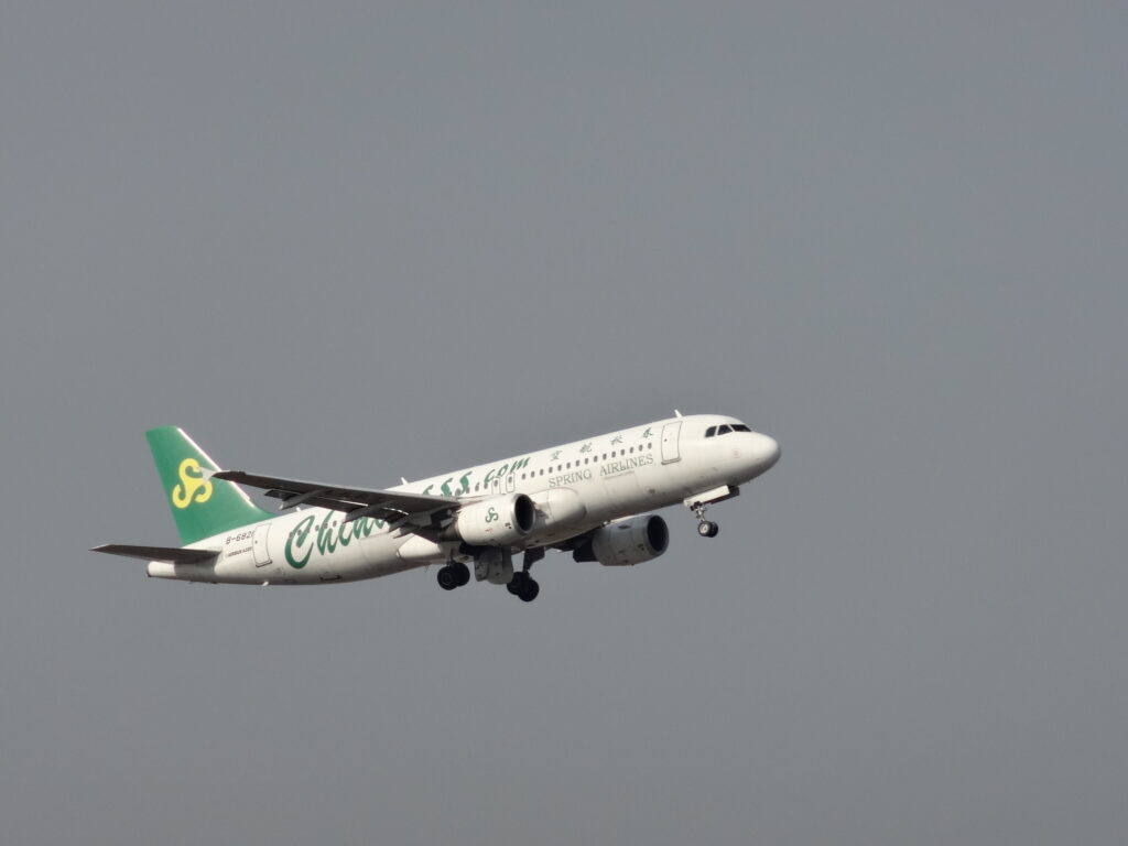 春秋航空の機体