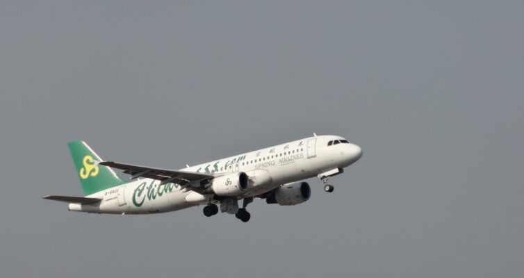 春秋航空の機体