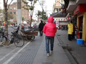 上海の冬の服装