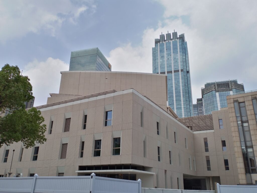 上海音楽院歌劇院の外観