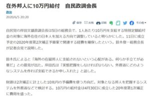 日経新聞の記事