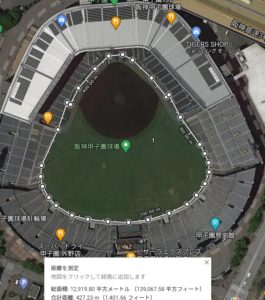 甲子園のグラウンド全体