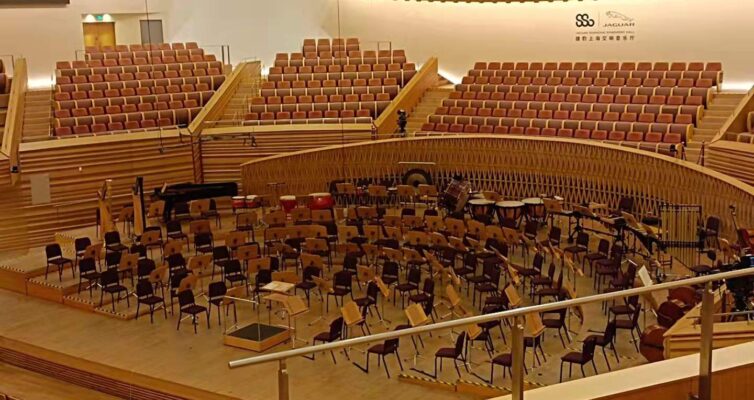 上海交響楽団コンサートホール内部
