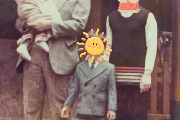 子供のころの家族写真