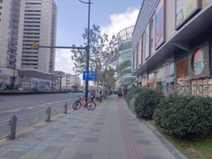 上海市内の様子